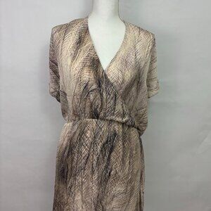 HAUTE HIPPIE PATTERNED DRESS